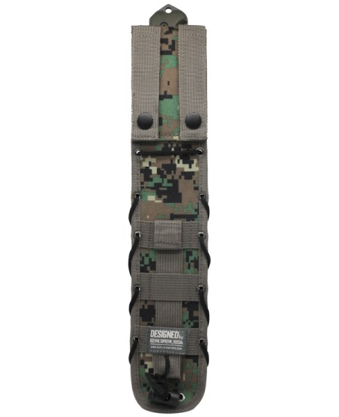 Kizlyar Supreme - нож Survivalist XD2 Tacwash G10 Camo molle sheath - 4