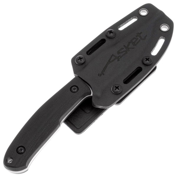Нож Kizlyar Supreme Asket VG-10 SW G10-BH KS Stonewash-Black G10 Handle-3